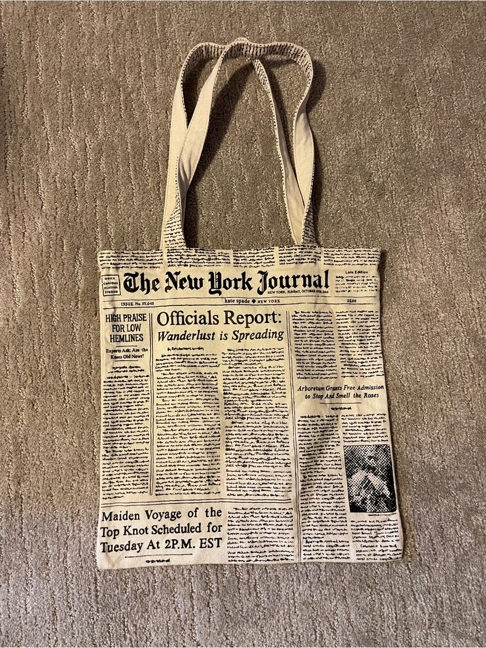 Kate Spade New York Newspaper Tote